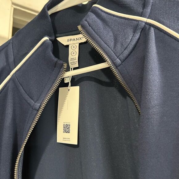 SPANX Navy Blue Jacket - Picture 4 of 5